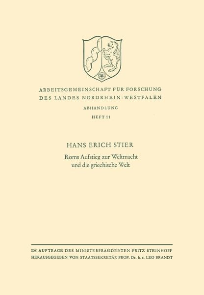 Produktbild: Roms Aufstieg zur Weltmacht und die griechische Welt