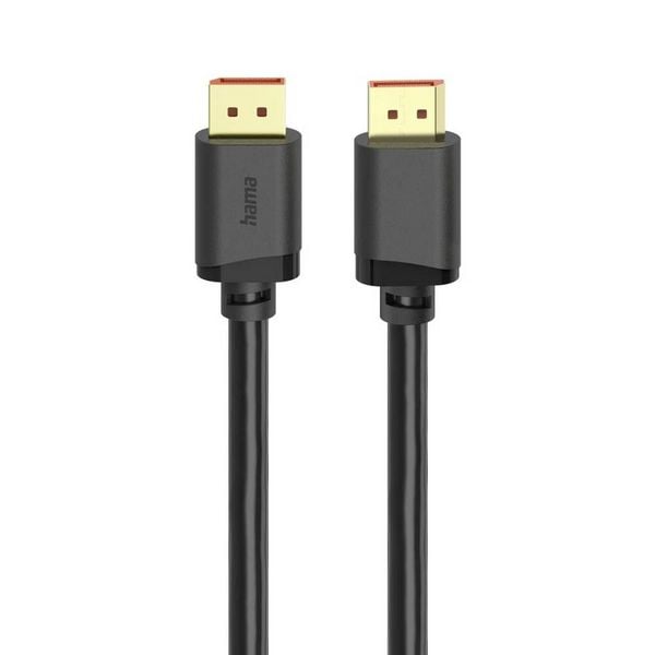 Produktbild: Hama DisplayPort Anschlusskabel DisplayPort Stecker 2 m Schwarz 00202032 16K UHD DisplayPort-Kabel