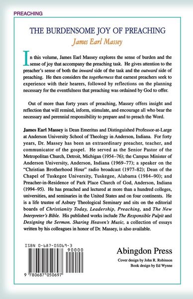 Produktbild: The Burdensome Joy of Preaching