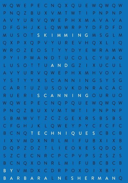 Produktbild: Skimming and Scanning Techniques
