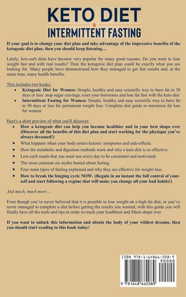 Produktbild: Keto Diet & Intermittent Fasting 2-in-1 Book