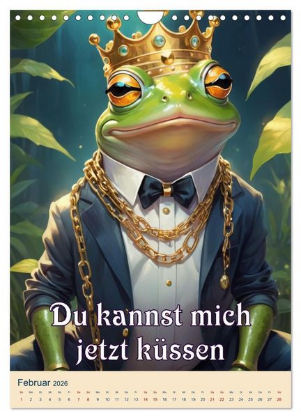 Produktbild: Tierische Leichtigkeit (Wandkalender 2026 DIN A4 hoch), CALVENDO Monatskalender