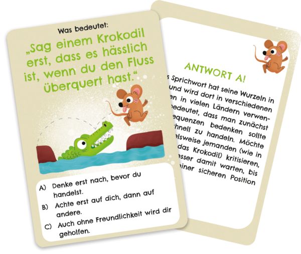 Produktbild: Mein tierisches Sprichw&ouml;rter-Quiz