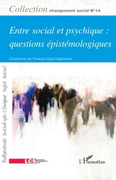 Produktbild: Entre social et psychique : questions epistemologiques
