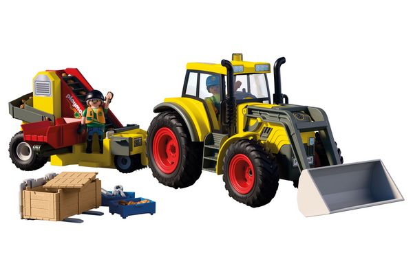 Produktbild: Gro&szlig;er Traktor mit Kartoffelroder