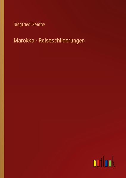 Produktbild: Marokko - Reiseschilderungen