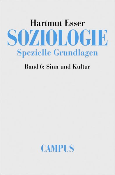Produktbild: Soziologie. Spezielle Grundlagen