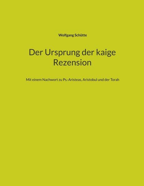 Produktbild: Der Ursprung der kaige Rezension