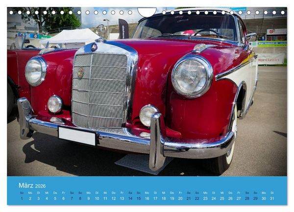 Produktbild: Mercedes Classics (Wandkalender 2026 DIN A4 quer), CALVENDO Monatskalender