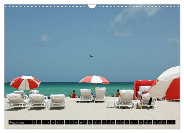 Produktbild: MIAMI (Wandkalender 2026 DIN A3 quer), CALVENDO Monatskalender