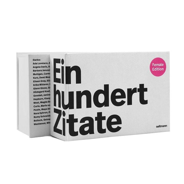 Produktbild: Einhundert Zitate Female Edition