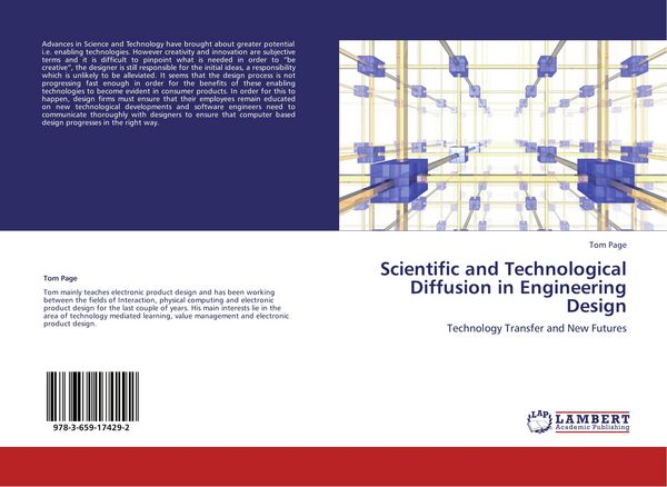 Produktbild: Scientific and Technological Diffusion in Engineering Design