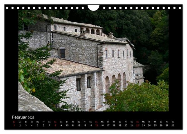 Produktbild: Auf den Spuren des Hl. Franziskus (Wandkalender 2026 DIN A4 quer), CALVENDO Monatskalender