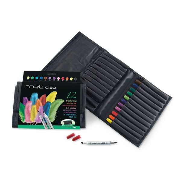 Copic Allroundmarker Ciao Set im Wallet 12 Stück