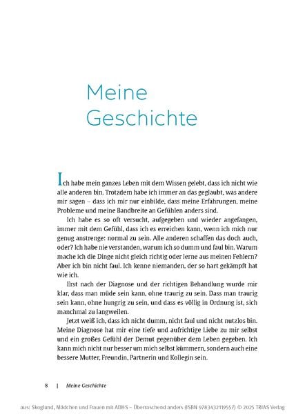 Produktbild: M&auml;dchen und Frauen mit ADHS