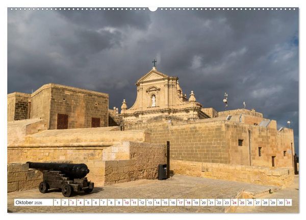 Produktbild: Malta - Gozo und Comino (hochwertiger Premium Wandkalender 2026 DIN A2 quer), Kunstdruck in Hochglanz