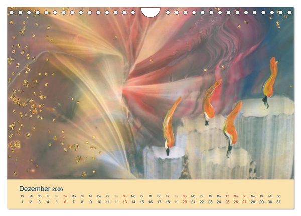 Produktbild: Kunstkalender 2026 - Augenblicke der Malerei (Wandkalender 2026 DIN A4 quer), CALVENDO Monatskalender