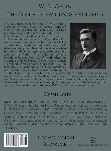 Produktbild: Collected Writings of W.D. Gann - Volume 6
