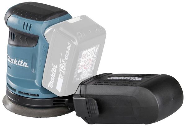 Produktbild: Makita DBO180Z Akku-Exzenterschleifer ohne Akku, ohne Ladeger&auml;t 18V &Oslash; 125mm