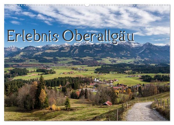 Produktbild: Erlebnis Oberallg&auml;u (Wandkalender 2026 DIN A2 quer), CALVENDO Monatskalender