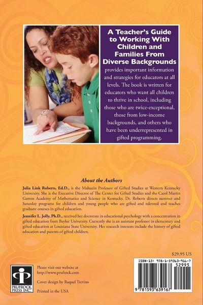 Produktbild: A Teacher's Guide to Working With Children and Families From Diverse Backgrounds