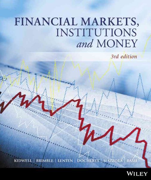 Produktbild: Kidwell, D: Financial Markets, Institutions and Money
