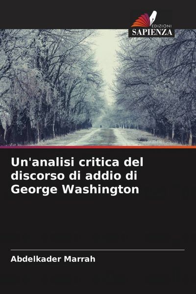 Produktbild: Un'analisi critica del discorso di addio di George Washington