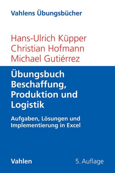 Produktbild: &Uuml;bungsbuch Beschaffung, Produktion und Logistik