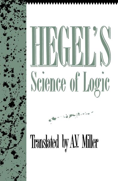Produktbild: Hegel's Science of Logic