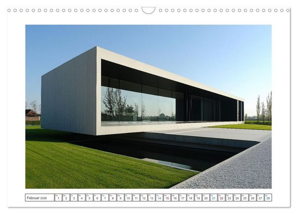 Produktbild: Reduktion auf das Wesentliche (Wandkalender 2026 DIN A3 quer), CALVENDO Monatskalender