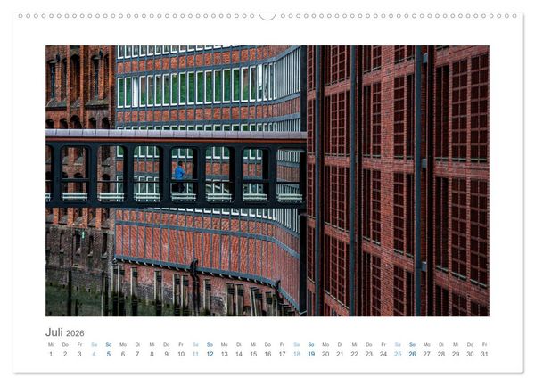 Produktbild: Architektonische Details aus Europa (hochwertiger Premium Wandkalender 2026 DIN A2 quer), Kunstdruck in Hochglanz