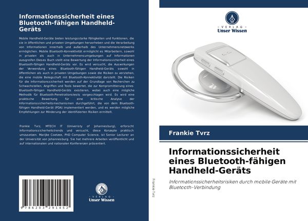 Produktbild: Informationssicherheit eines Bluetooth-f&auml;higen Handheld-Ger&auml;ts