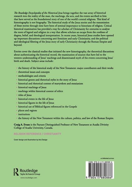Produktbild: The Routledge Encyclopedia of the Historical Jesus