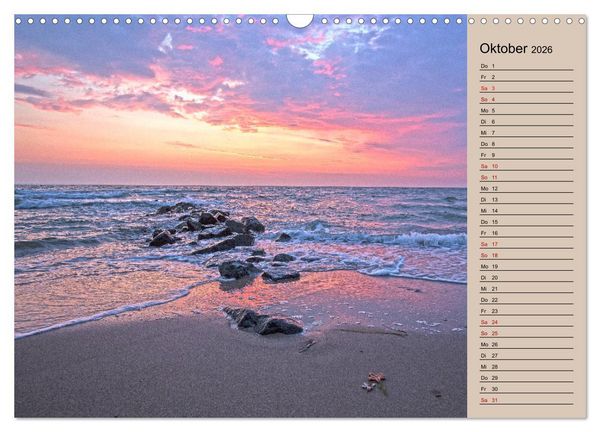 Produktbild: Timmendorfer Strand - Urlaubsimpressionen (Wandkalender 2026 DIN A3 quer), CALVENDO Monatskalender
