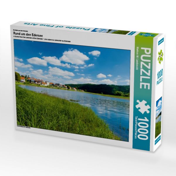 Produktbild: CALVENDO Puzzle Ein Motiv aus dem Kalender Rund um den Edersee | 1000 Teile Lege-Gr&ouml;&szlig;e 64 &times; 48 cm Foto-Puzzle f&uuml;r gl&uuml;ckliche Stunden