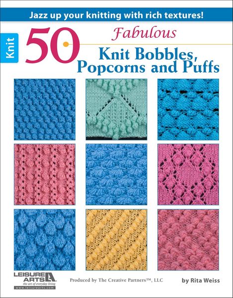 Produktbild: 50 Fabulous Knit Bobbles, Popcorns and Puffs