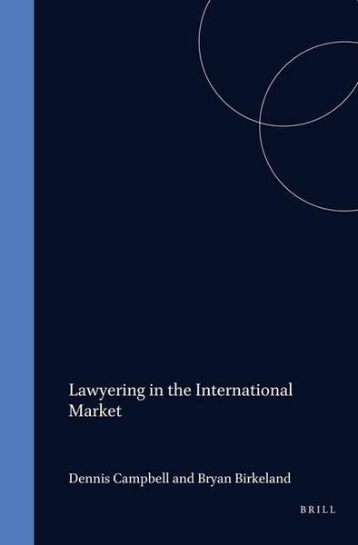 Produktbild: Lawyering in the International Market