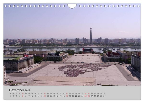 Produktbild: Impressionen aus Nordkorea (Wandkalender 2027 DIN A4 quer), CALVENDO Monatskalender