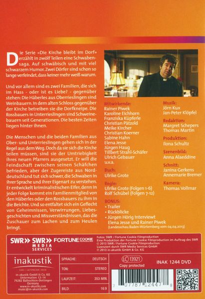Produktbild: Die Kirche bleibt im Dorf - Staffel 1 [3 DVDs]