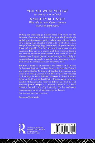Produktbild: Consumption in the Age of Affluence