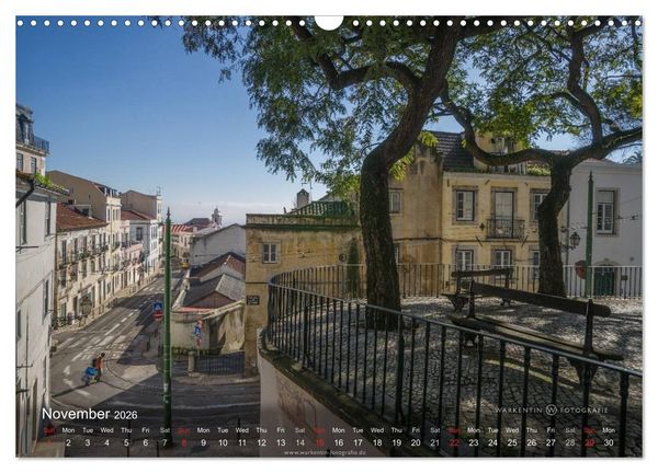 Produktbild: Magic Lisbon (Wall Calendar 2026 DIN A3 landscape), CALVENDO 12 Month Wall Calendar