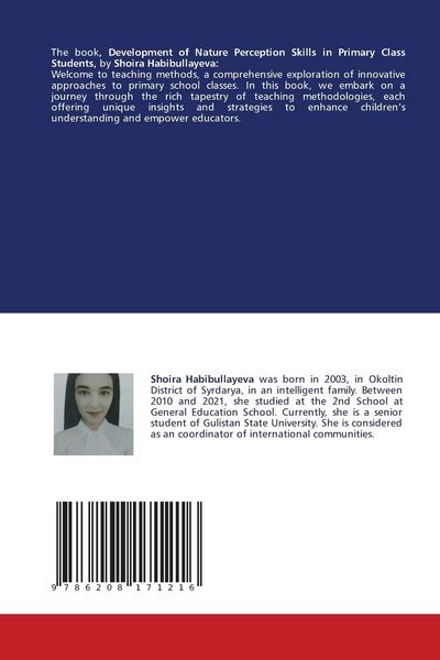 Produktbild: Development of Nature Perception Skills in Primary Class Students
