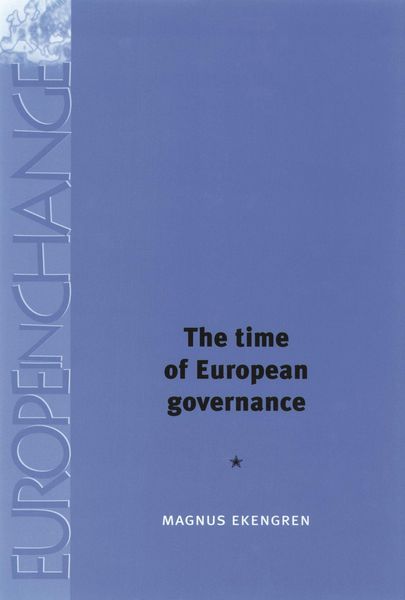 Produktbild: The Time of European Governance