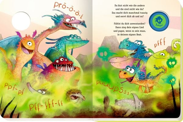 Produktbild: Furzipups, der Knatterdrache (Pappbilderbuch)