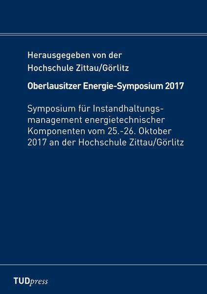 Produktbild: Oberlausitzer Energiesymposium 2017