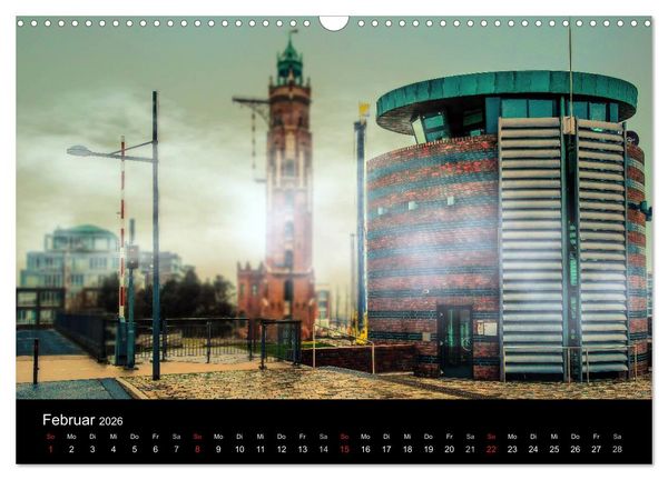 Produktbild: Bremerhaven - Blickpunkte (Wandkalender 2026 DIN A3 quer), CALVENDO Monatskalender