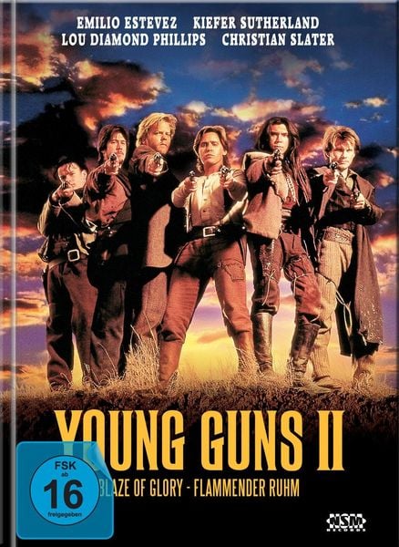 Young Guns 2 - Blaze of Glory - Mediabook (+ DVD), Blu-ray
