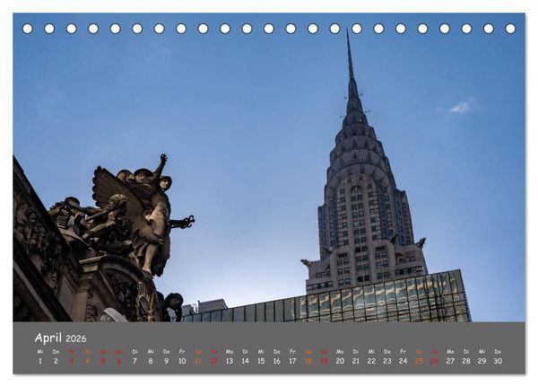 Produktbild: Faszination New York (Tischkalender 2026 DIN A5 quer), CALVENDO Monatskalender