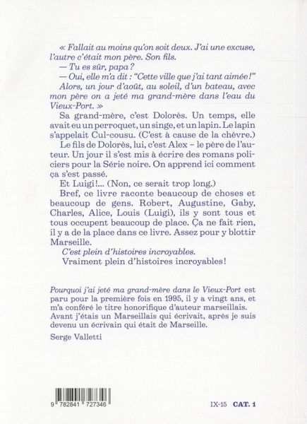 Produktbild: Pourquoi j'ai jet&eacute; ma grand-m&egrave;re dans le Vieux-Port