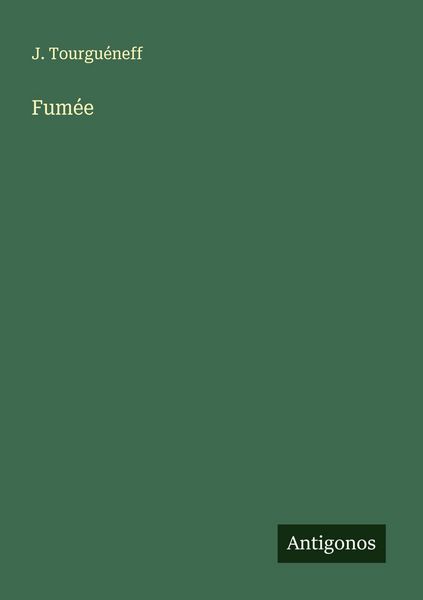 Produktbild: Fum&eacute;e